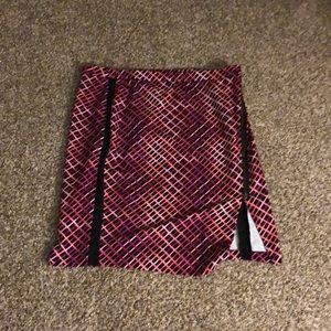 Worthington 24w Pink and Black Skirt